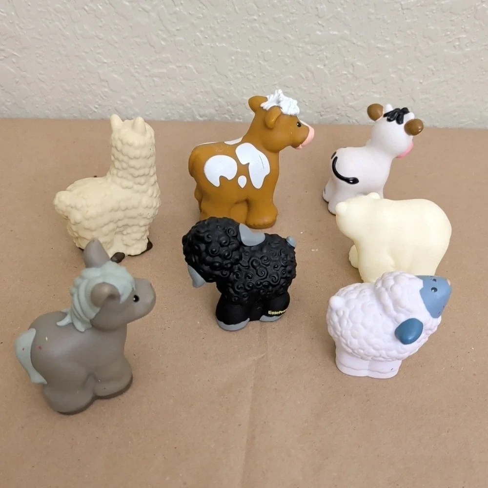 Little People Farm Animal Lot Of 7 2008-2016 Years READ Desc For List